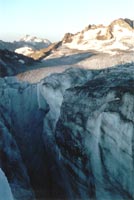 Trhliny pod Elbrusem nebyly nejmen